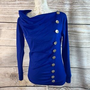 Black Cherry Maternity Blouse